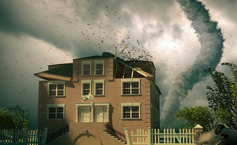 tornado-over-house